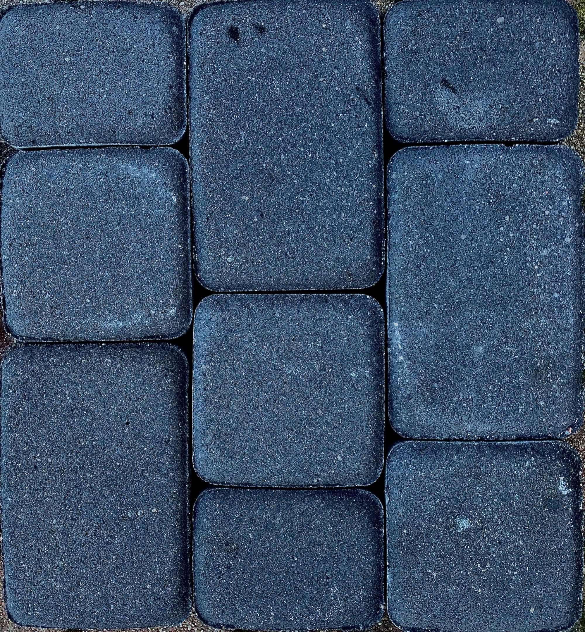 Kostka brukowa Starobruk 6 cm GRAFIT/CZERWONY