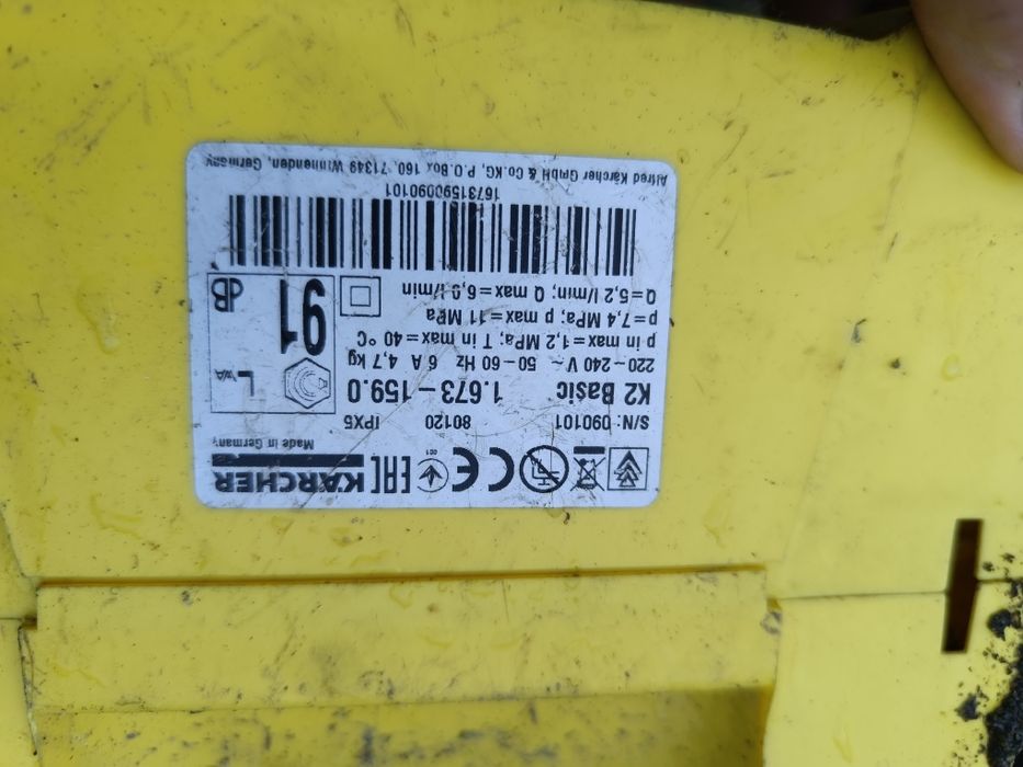 Myjka Karcher K.5.04, K5.7, K 2 i Stanley