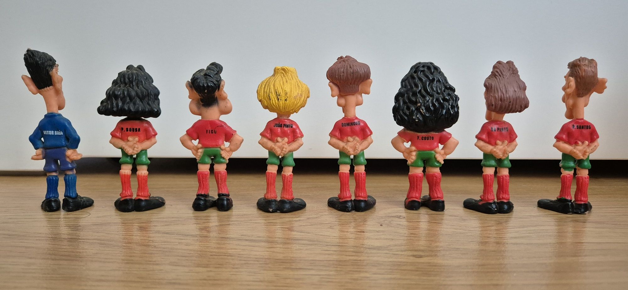 8 Bonecos selecção Portuguesa 90