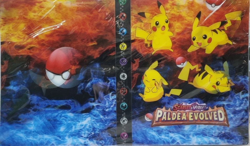 Karty Pokemon 240 sztuk + album 3D klaser na 240 kart 6 wzorów