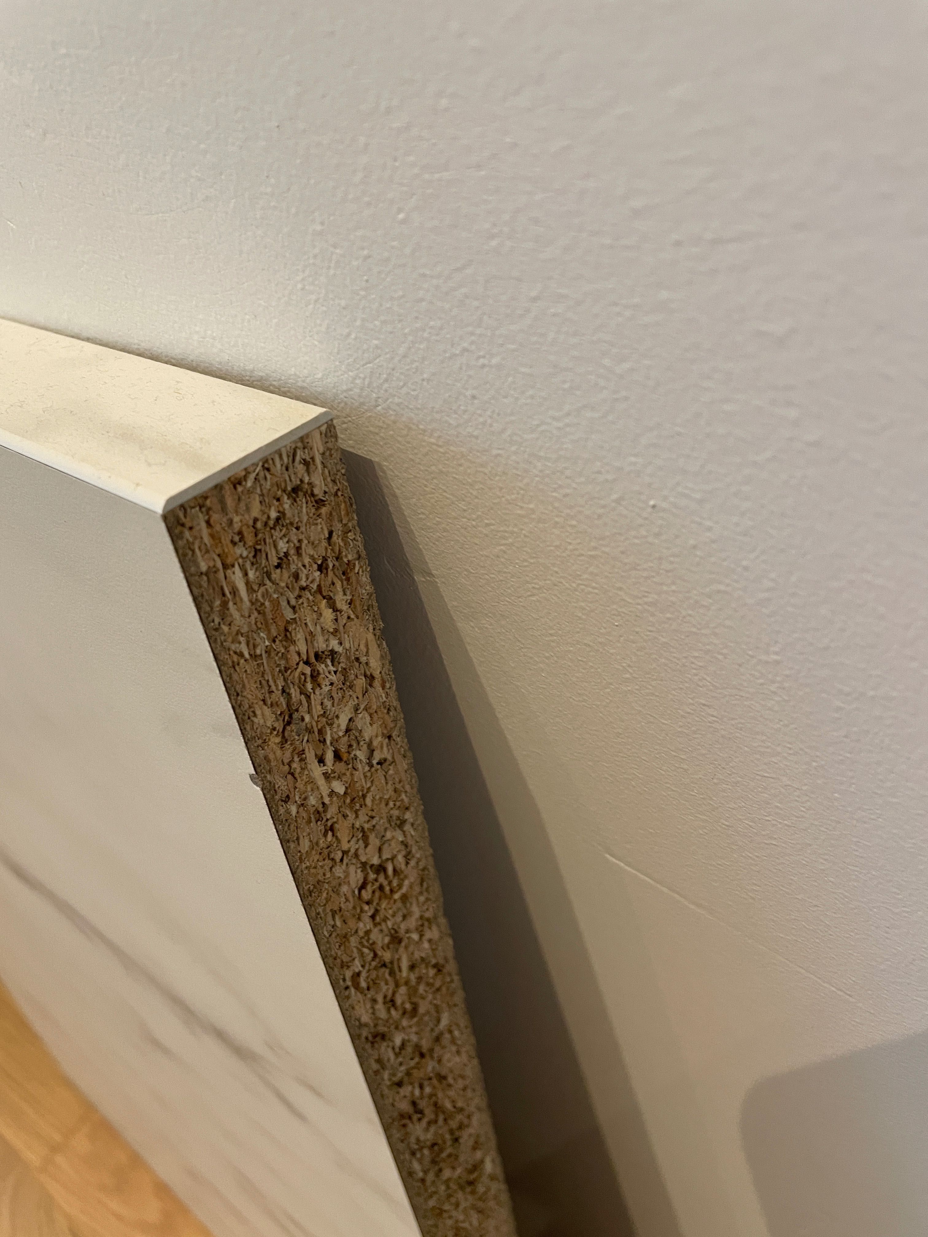 Blat EKBACKEN ikea imitacja marmuru laminat 45.5 x 63.5 x 2.8