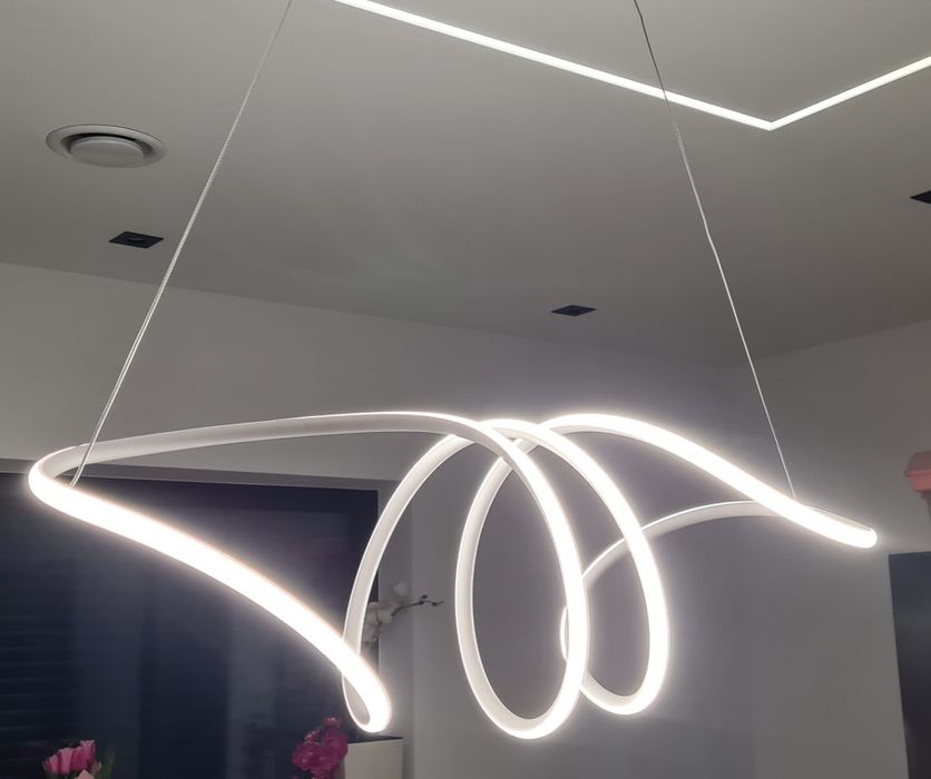 Lampa sufitowa LED Loca Milagro biała