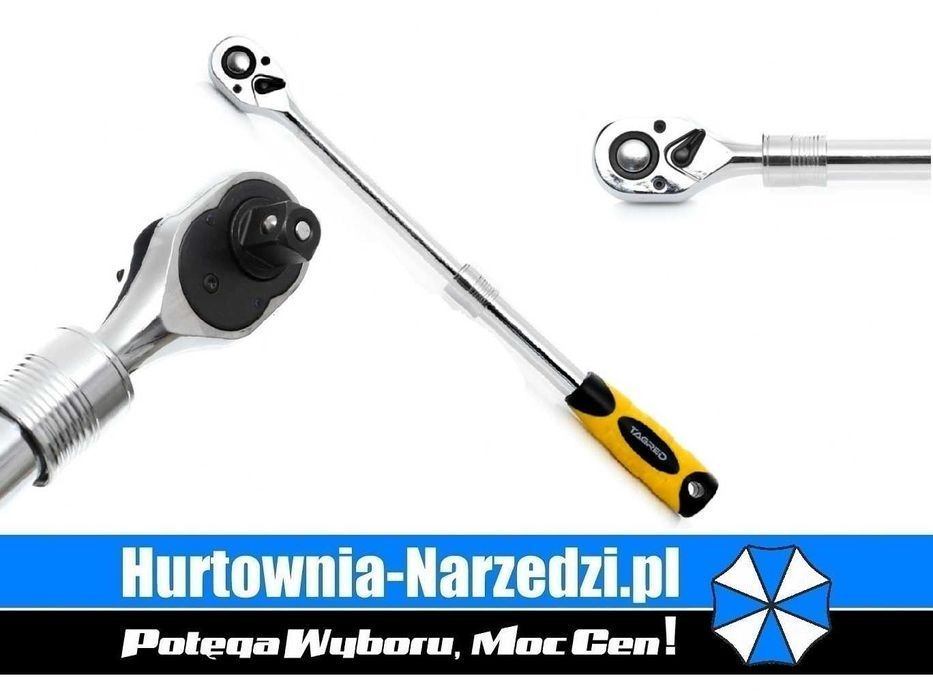 Grzechotka teleskopowa 1/2" 72T Tagred pokrętło grzechotka 1/2"