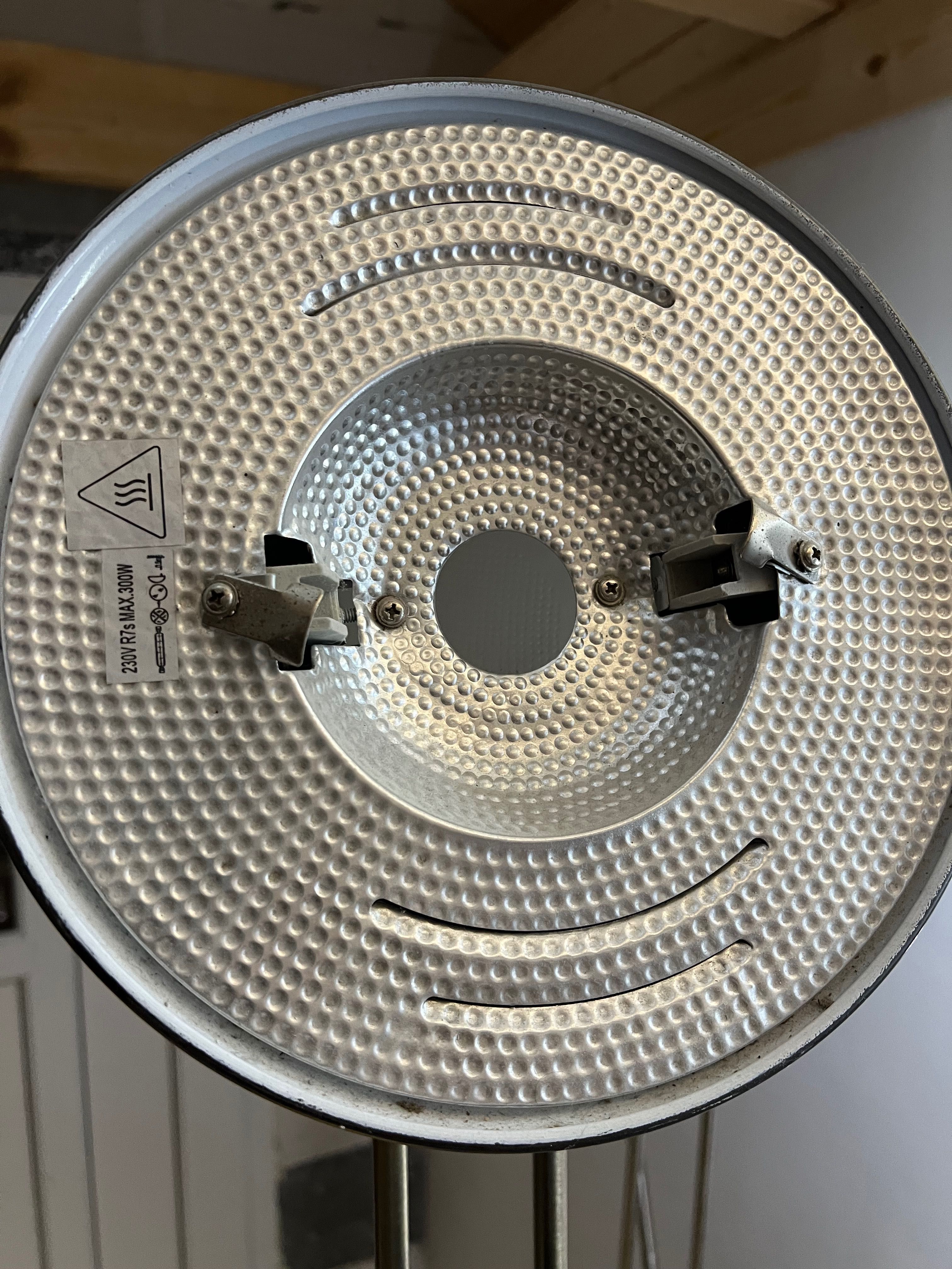 Zlota lampa podlogowa pakiet 3 szt z lampka do czytania i sciemnacz