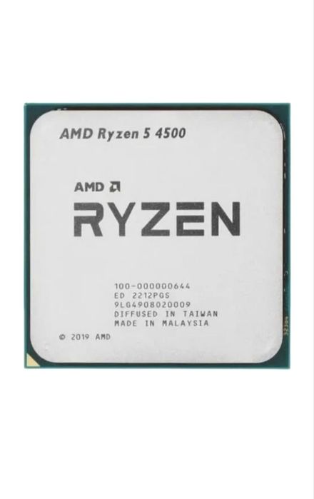 Продам процесор CPU райзен ryzen 5 4500 3.6ггц (буст 4.1ггц)