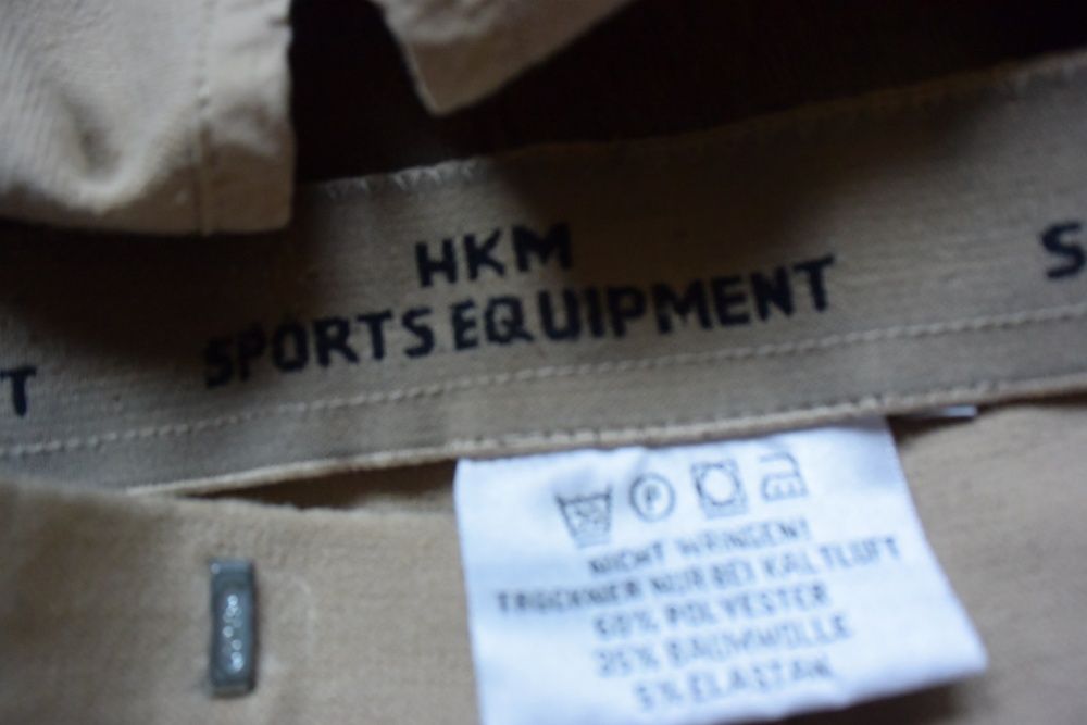 HKM Sports Equipment Damskie Spodnie Bryczesy Jazda Konna Pełny Lej