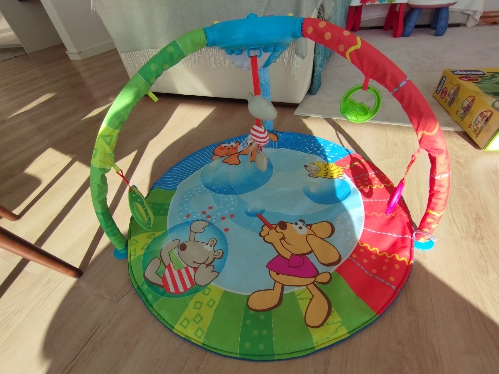 Chicco Tapete Ginásio Bubble Gym 3 em 1!
