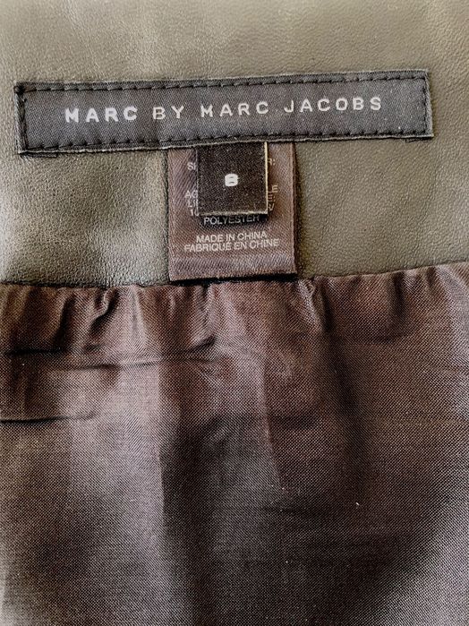 MARC JACOBS vestido de pele