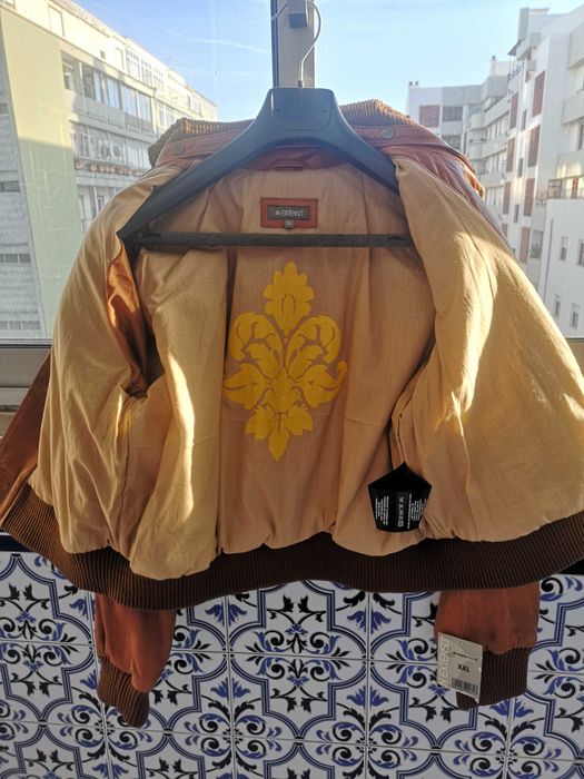 Casaco de pele XXL Novo