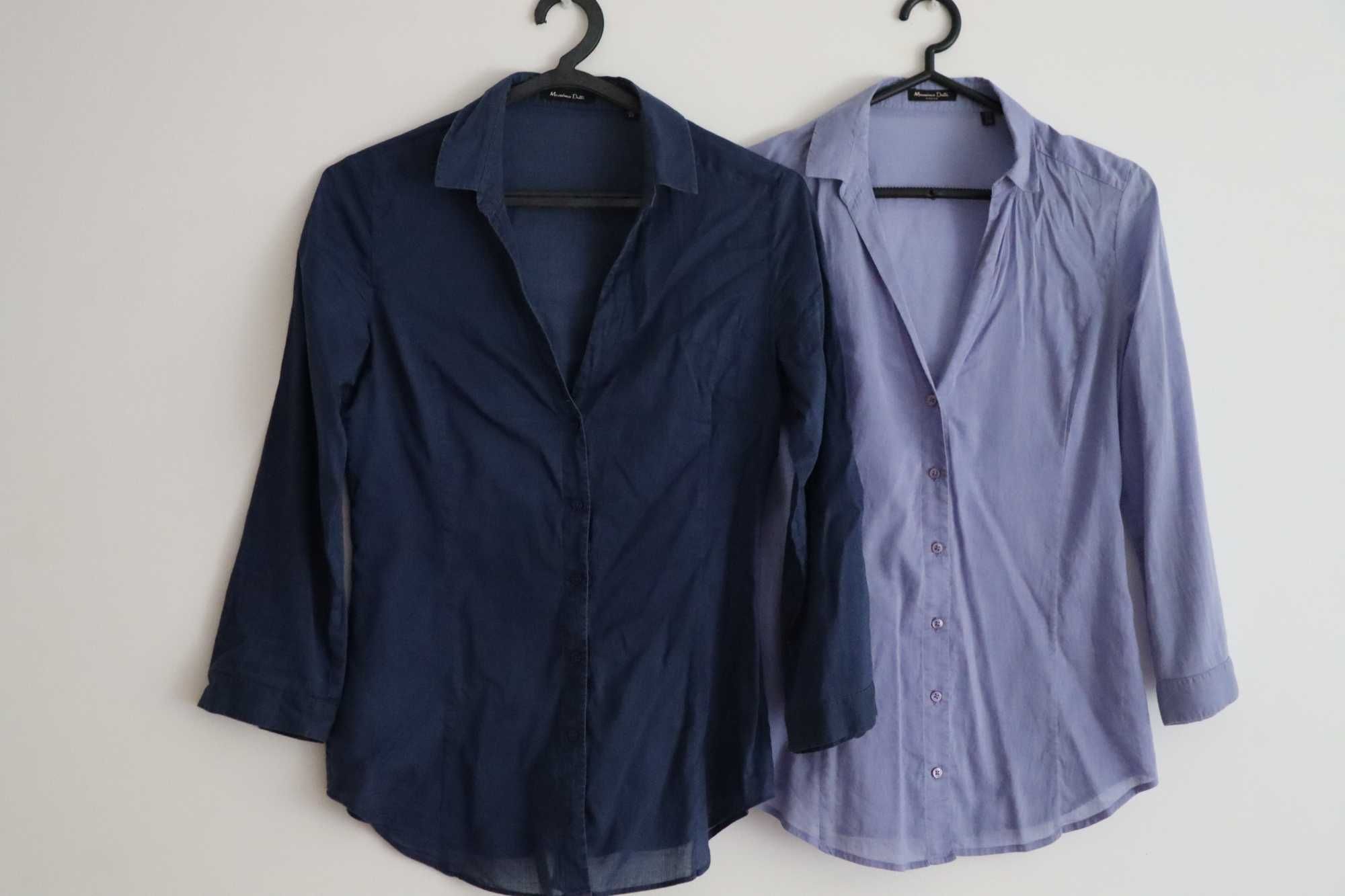 2 Camisas Massimo Dutti XS – Elegantes, Manga 3/4