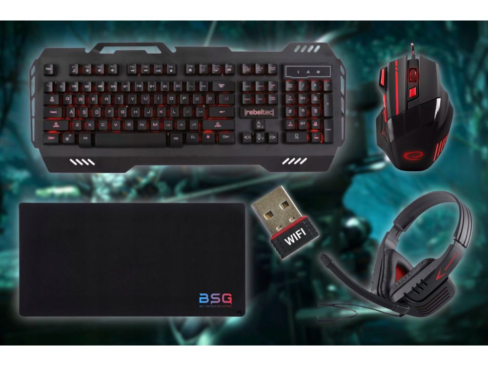 BSG Venom V11 stacjonarny, AMD Ryzen 5, 32GB DDR4, 1TB SSD, Win11 Pro