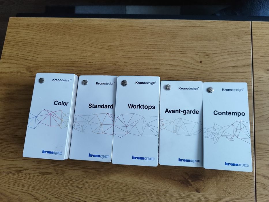 Wzorniki płyt i blatów Kronospan