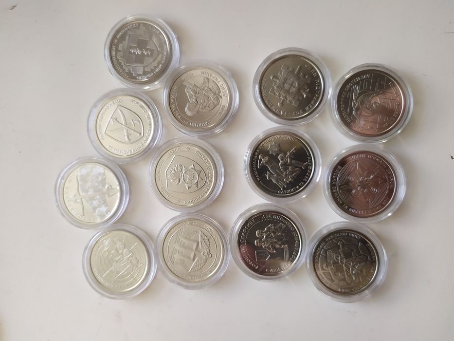 Монеты 10 грн юбилейные
