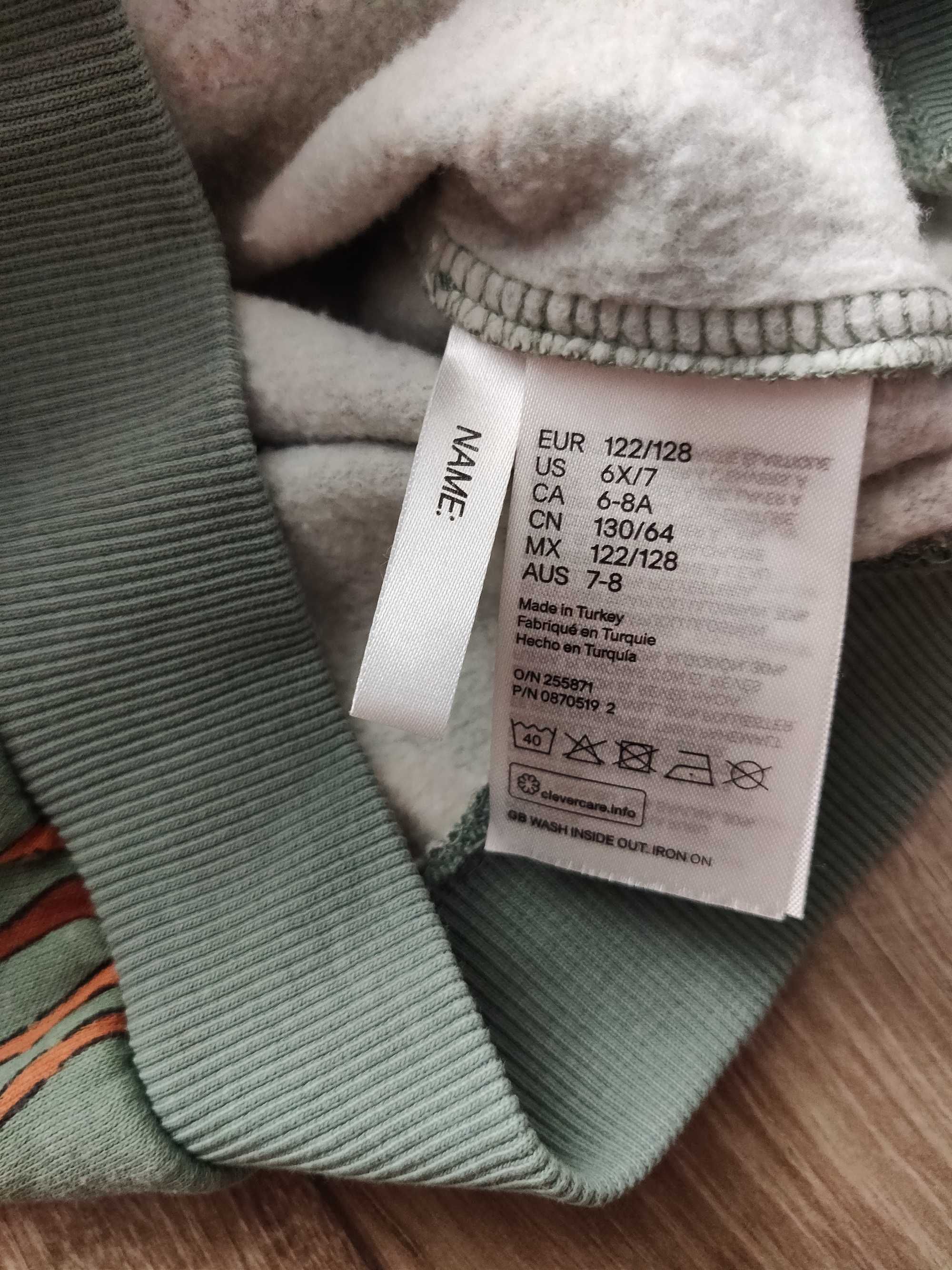 Худи для девочки H&M (Турция) 7-8 лет 122-128 см. с  принтом