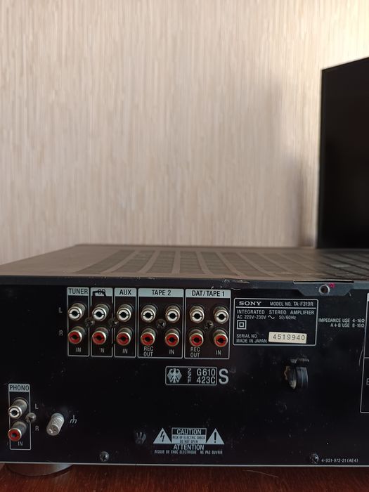Усилитель мощности Sony-TA-F319R