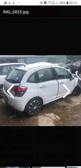 Na części Citroen C3 Silnik Skrzynia Maska Zderzak Drzwi Klapa Szyba