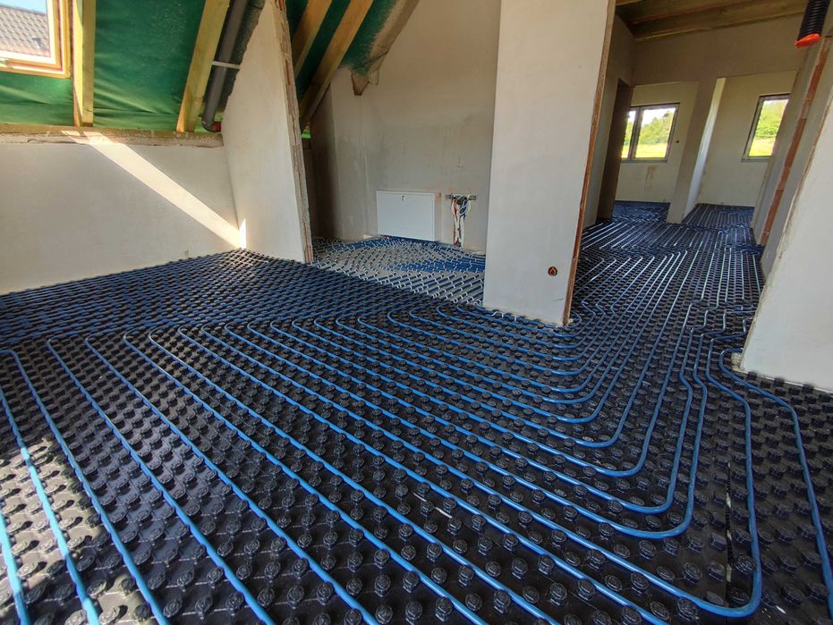 Ogrzewanie podłogowe wylewki posadzki rekuperacja Klimatyzacja