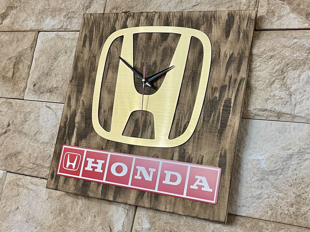 Relogio de parede Honda para decoraçao de garagem