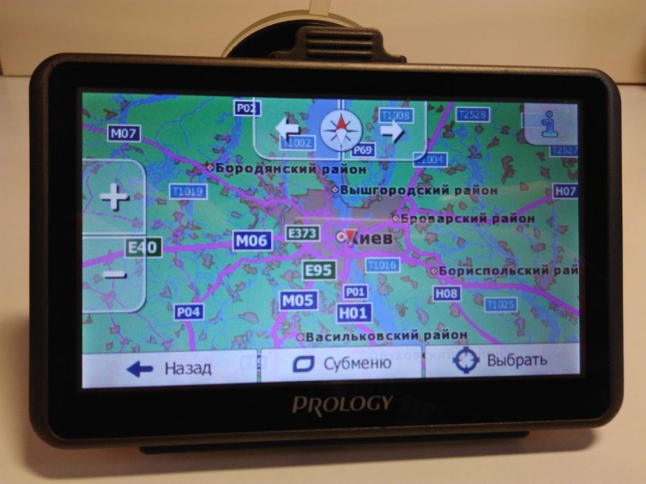 GPS навигатор Prology с полным пакетом свежих карт 2024г!