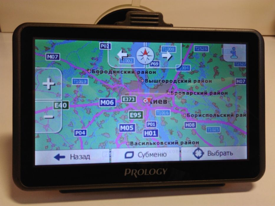 GPS навігатор Prology з повним пакетом мап України та Європи 2025г!