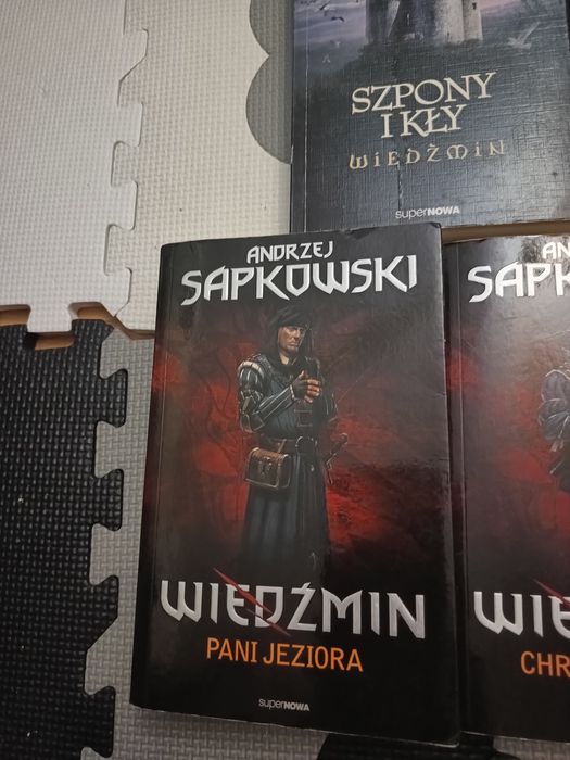 Wiedźmin Sapkowski 5 tomów