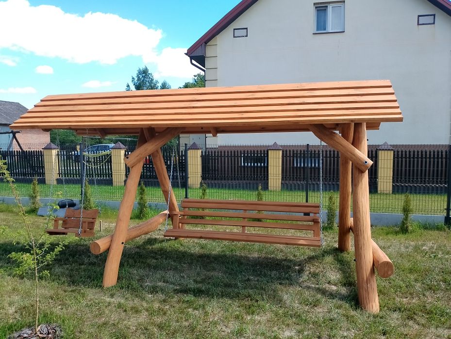 Huśtawka Dębowa ogrodowa