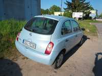 Nissan Micra po drobnej kolizji