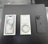 apple iPhone 15 z pamięcią 128 GB w kolorze czarnym