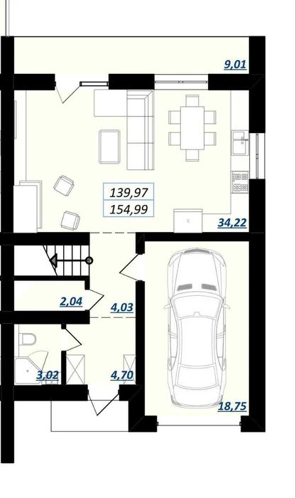 Продається ЗДАНИЙ будинок з ГАРАЖЕМ з виглядом на Вовчинецькі гори