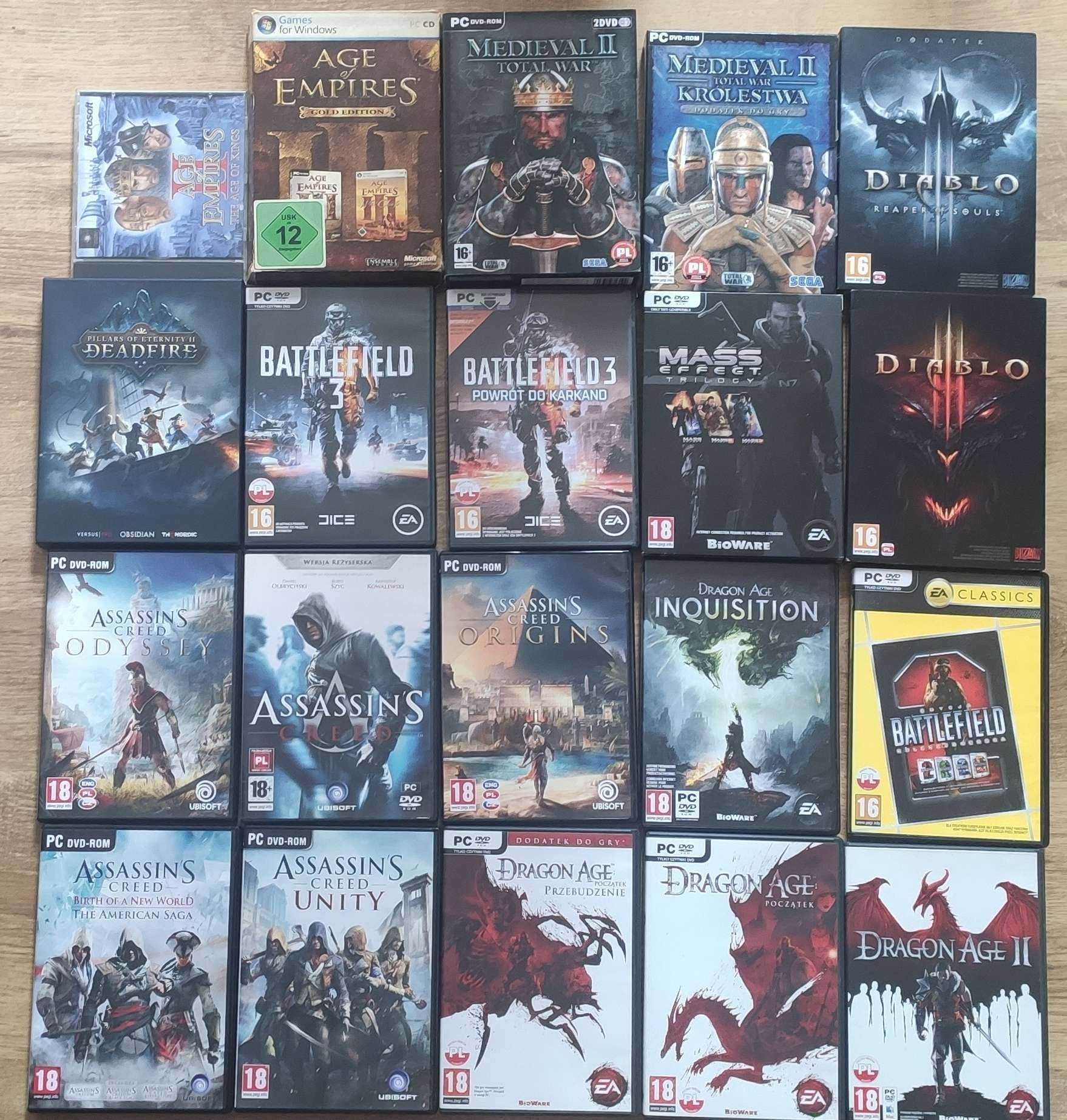 Gry PC GTA, Diablo, Warcraft, Heroes, Need For Speed, Morrowind