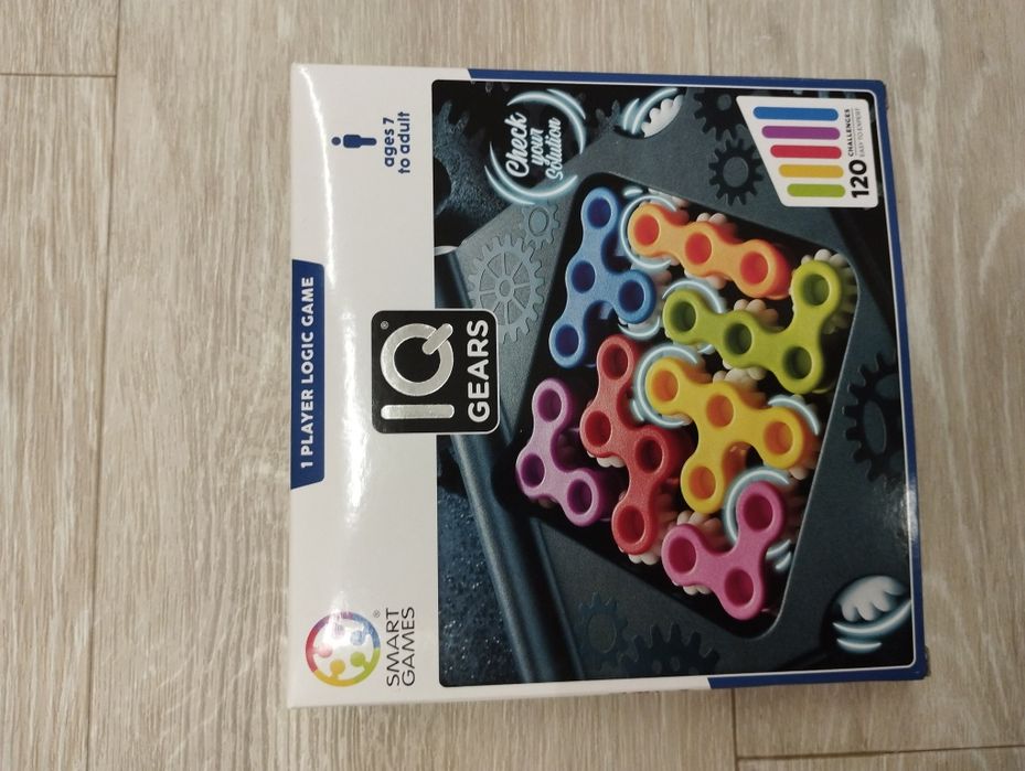 Smart games IQ Gears Шестерні головоломка настільна розвиваюча гра