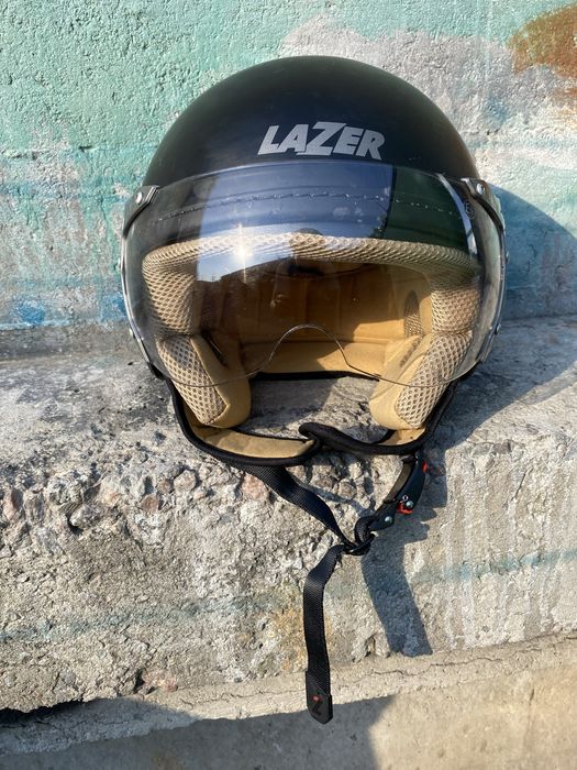 Мото шлем открытый полулицевик Lazer L