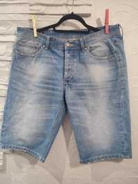 Męskie spodenki szorty z jeansu roz 36 Xl