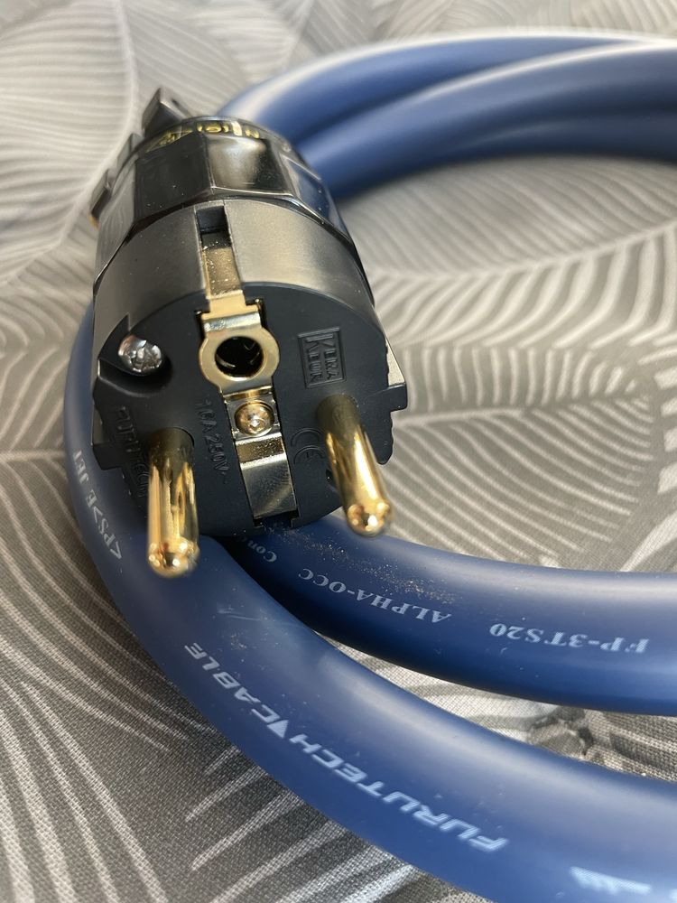 Kabel zasilajacy Furutech sieciowy audio,