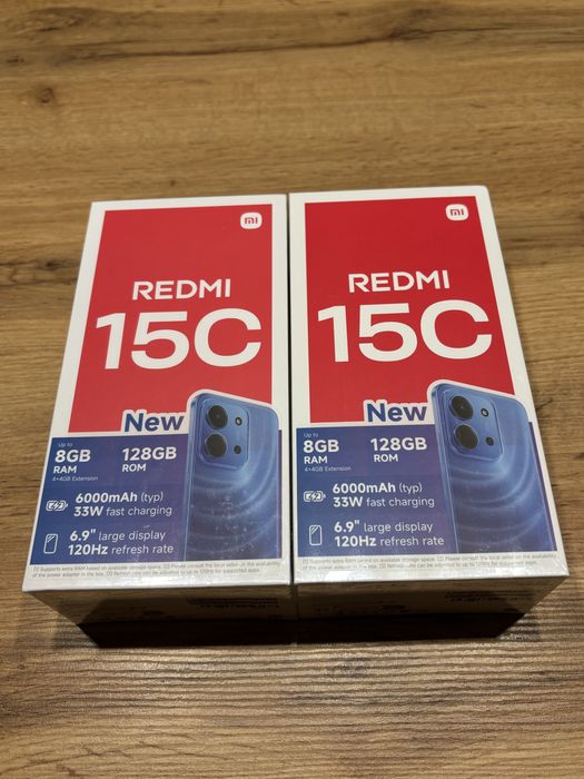 Redmi 15C 8/128 новий, гарантія 12міс