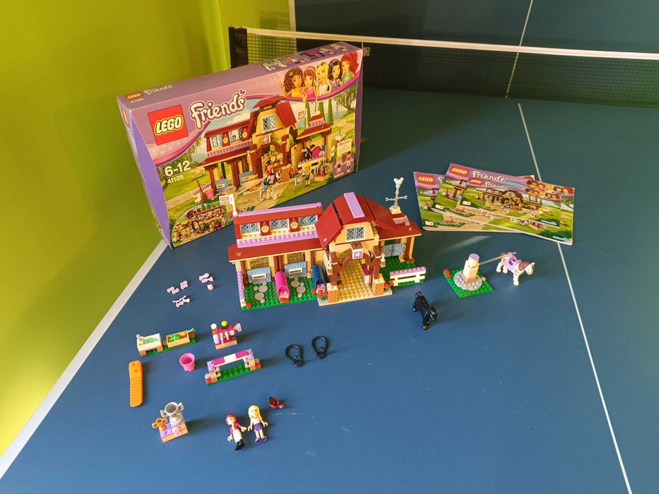 LEGO Friends 41126 Stajnia klub jeździecki Heartlake 100% kompletne!