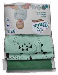 3 szt Dada Extra Care Body dziecięce  3-pak dinozaury r. 80