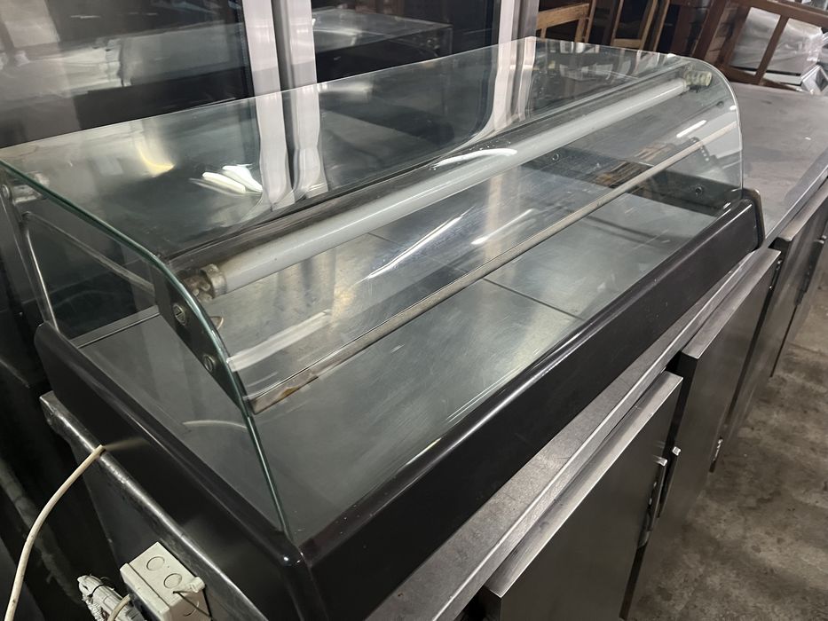 Vitrine expositora aquecida 1.00mt