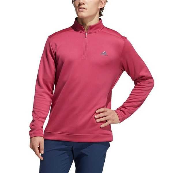 ADIDAS_Mens Club 1/4 Zip Pullover_wild pink_L