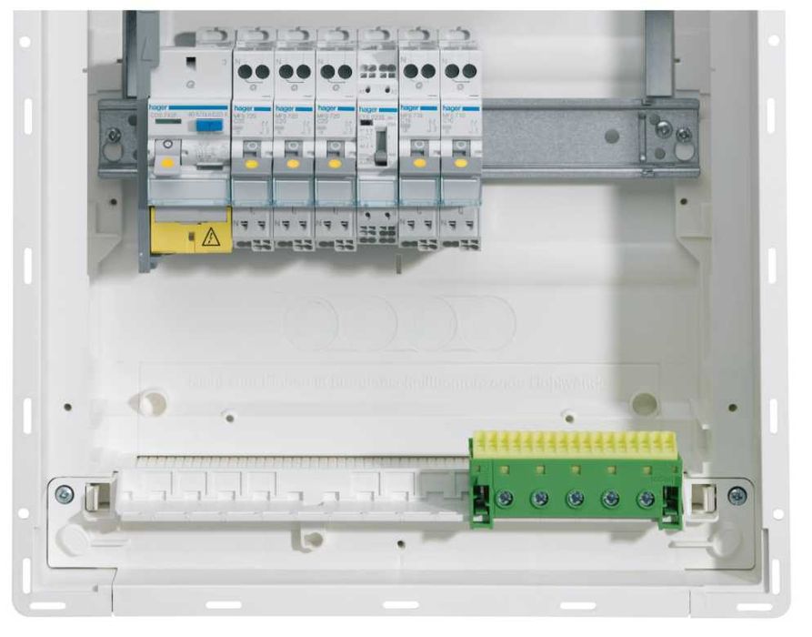 hager ETI Rozdzielnia Rozdzielnica skrzynka p/t 2x12 - 24M. IP30VU24NE