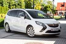 Opel Zafira 1.4B 120Ps Klimatyzacja Parktronik Alu16 Pólskóry 7 foteli ZADBANA