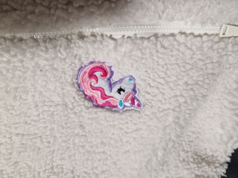 Kurteczka kurtka Minoti baranek 116 - 122 cm śliczna