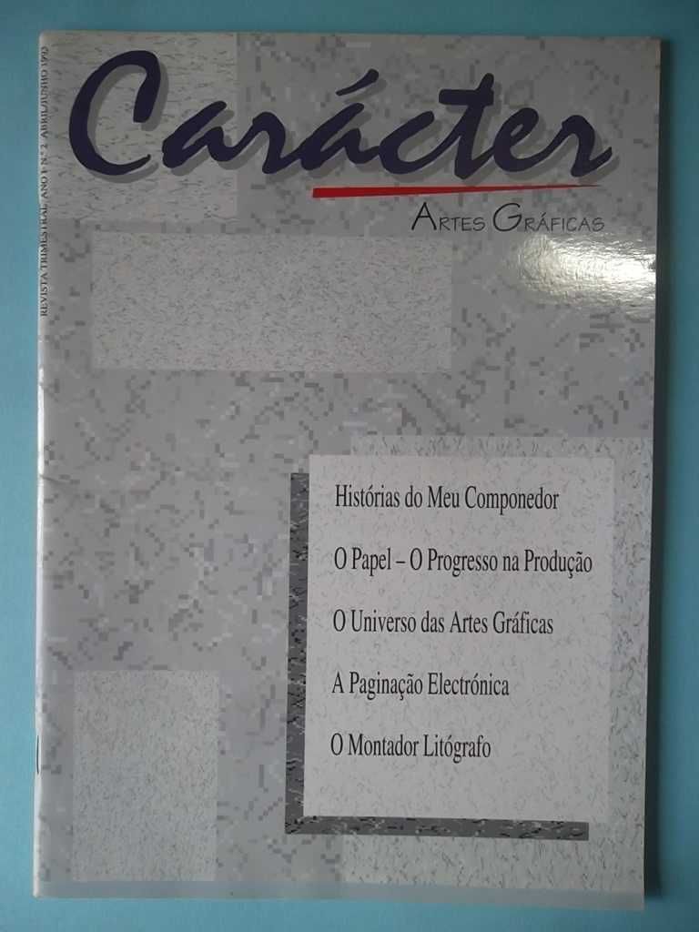 Revista "Carácter" Nº 1 e 2 - com suplementos de Banda desenhada.