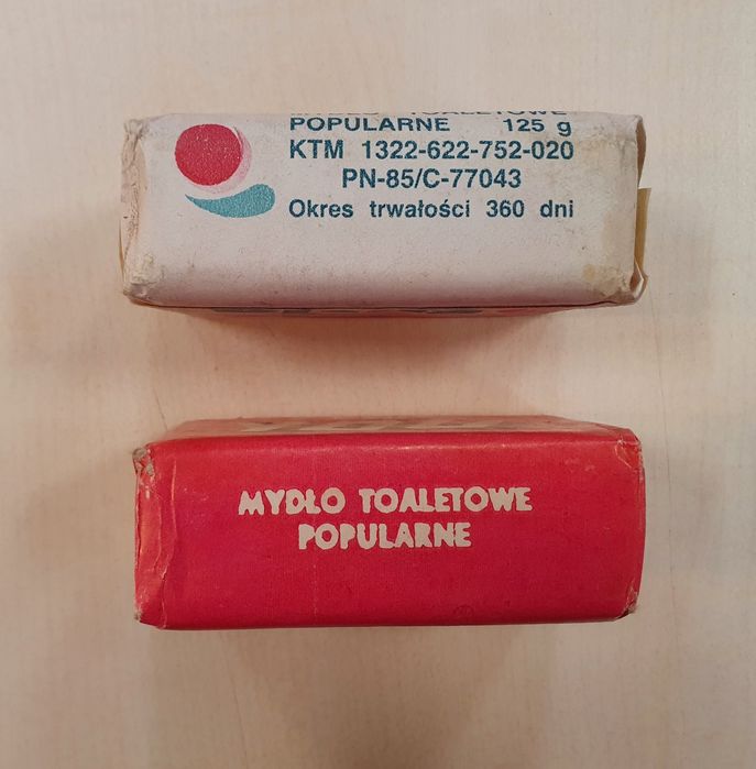 Mydełka z PRL lata 70-80 2szt. ForYou, Di-Na,