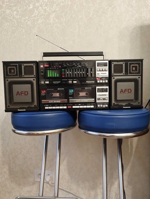 Магнитола Panasonic RX-CW200L (Тюнер AUX) Магнитофон Панасоник Япония