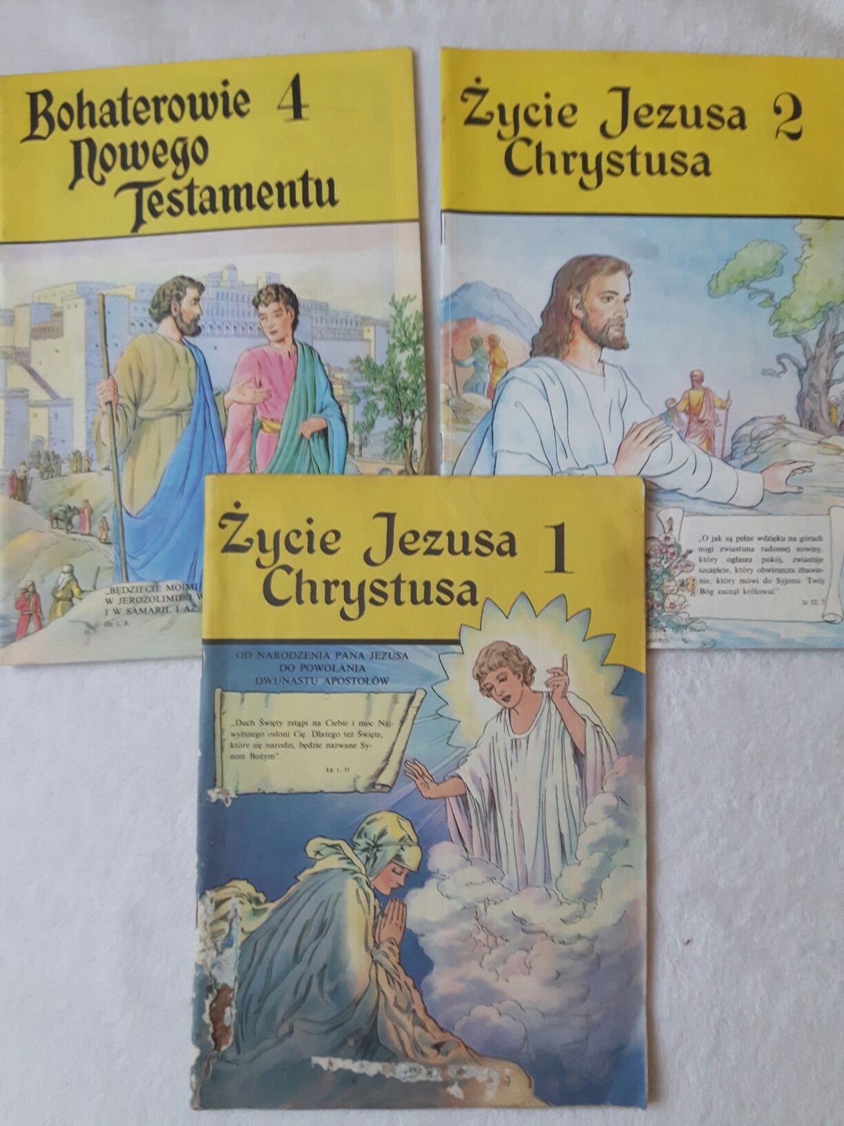 komiks Zycie J. Chrystusa. Bohaterowie N. Testamentu. cena za całość