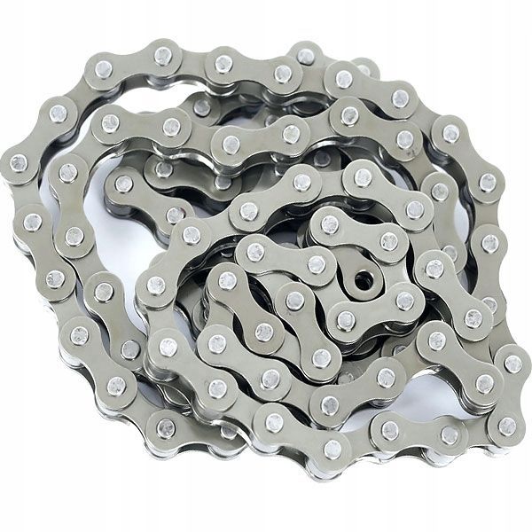 Łańcuch rowerowy 1-rz 106 ogniw szeroki + spinka single speed BMX CITY