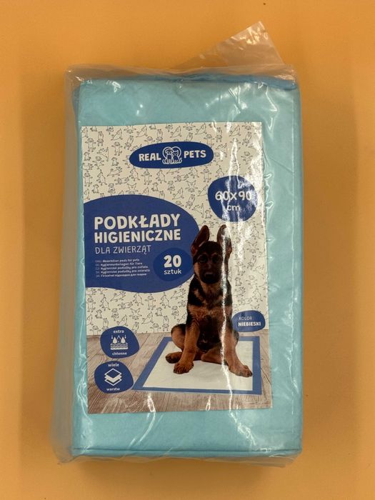 Maty higieniczne dla psa 90x60 cm 20 szt grube i nieprzemakalne