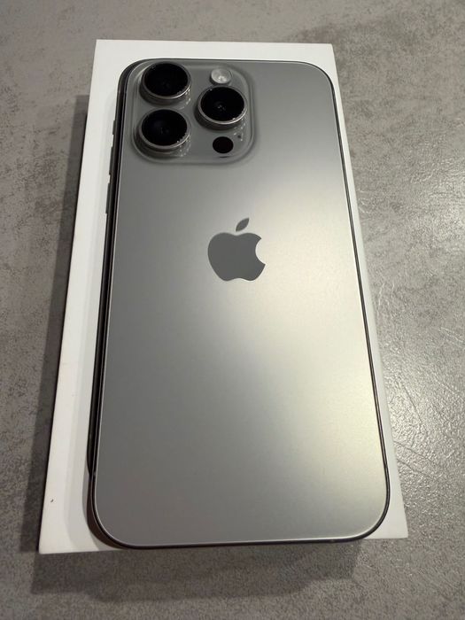 iPhone 15 PRO 128 GB Natural Titanium - stan IDEALNY!!!