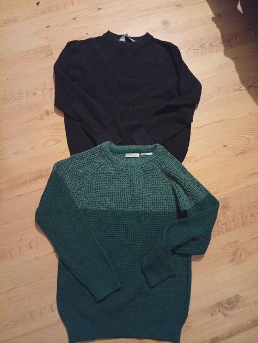 Sweterki chłopięce 134-140 zestaw